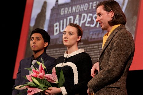 Tony Revolori, Saoirse Ronan, Wes Anderson - Grandhotel Budapešť - Z akcí