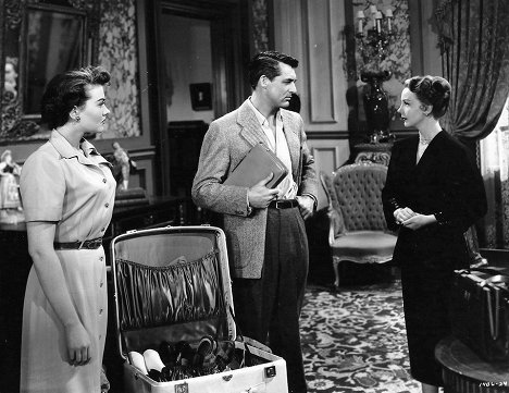 Paula Raymond, Cary Grant, Signe Hasso - Lavastettu "paratiisi" - Kuvat elokuvasta