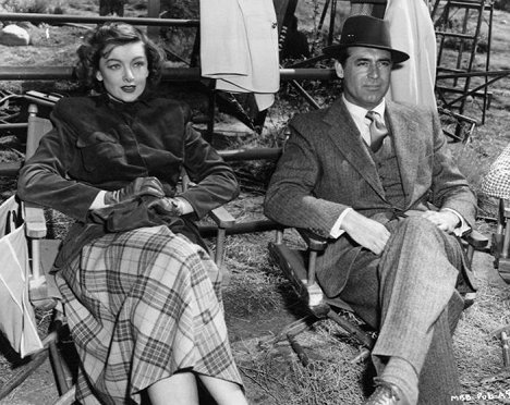 Myrna Loy, Cary Grant - Nur meiner Frau zuliebe - Dreharbeiten