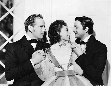Melvyn Douglas, Luise Rainer, Robert Young - The Toy Wife - Photos