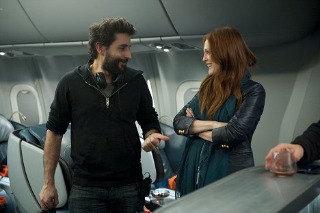 Jaume Collet-Serra, Julianne Moore - Non-Stop - Making of