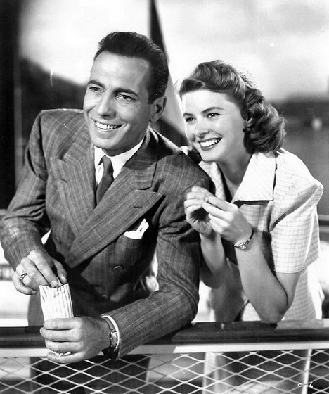 Humphrey Bogart, Ingrid Bergman - Casablanca - Film