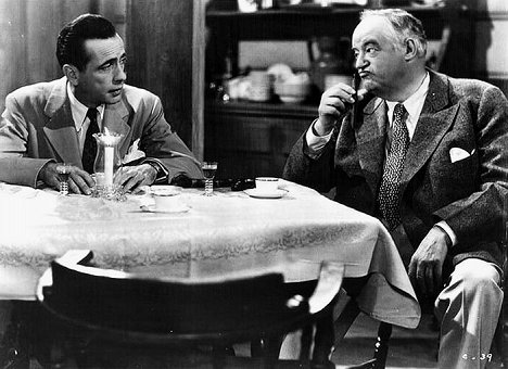 Humphrey Bogart, Sydney Greenstreet - La Mort n'était pas au rendez-vous - Film