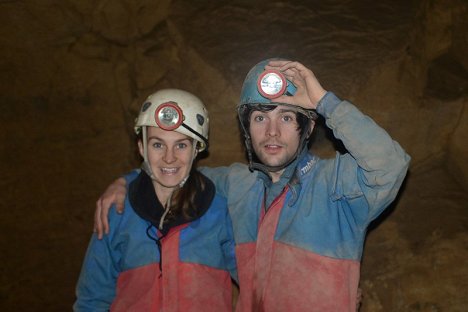 Kate Gerrett, Michael Gerrett - Cave unicycling - Photos