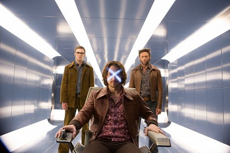 Nicholas Hoult, James McAvoy, Hugh Jackman - X-Men: Días del futuro pasado - De la película