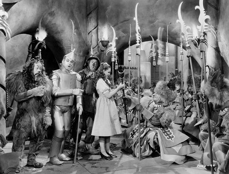 Bert Lahr, Jack Haley, Ray Bolger, Judy Garland - Czarnoksiężnik z Oz - Z filmu