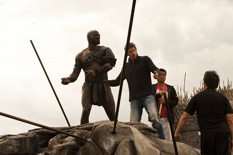 Adewale Akinnuoye-Agbaje, Paul W.S. Anderson - Pompeii - Making of