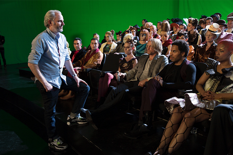 Francis Lawrence, Woody Harrelson, Lenny Kravitz - Az éhezők viadala: Futótűz - Forgatási fotók