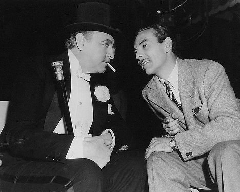 John Barrymore, Ricardo Cortez - World Premiere - Dreharbeiten