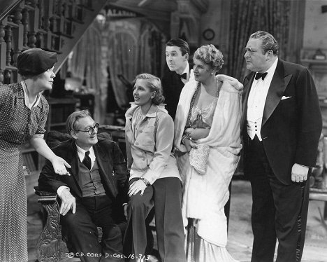 Spring Byington, Lionel Barrymore, Jean Arthur, James Stewart, Mary Forbes, Edward Arnold - You Can't Take It with You - Photos