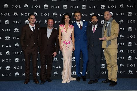 Logan Lerman, Scott Franklin, Jennifer Connelly, Douglas Booth, Ari Handel, Darren Aronofsky - Noé - Rendezvények