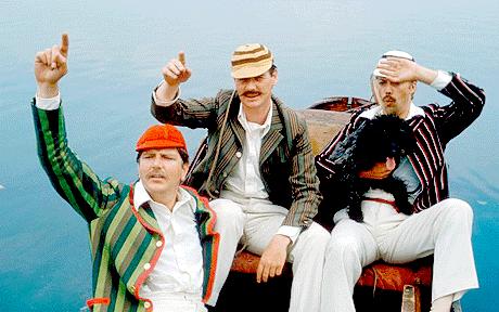 Stephen Moore, Michael Palin, Tim Curry - Drei Mann in einem Boot - Filmfotos
