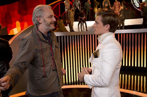 Francis Lawrence, Josh Hutcherson - Hunger Games - L'embrasement - Tournage
