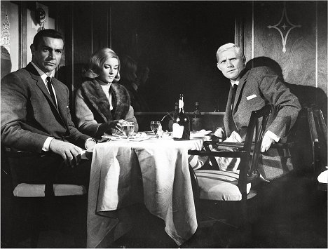 Sean Connery, Daniela Bianchi, Robert Shaw - James Bond - Liebesgrüße aus Moskau - Filmfotos