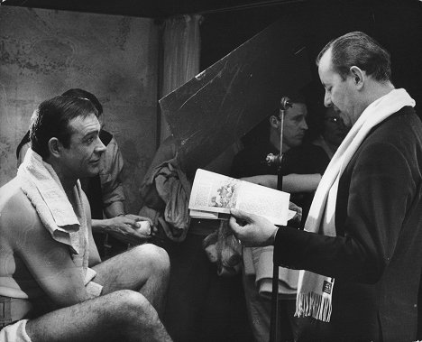 Sean Connery, Terence Young - Opération Tonnerre - Tournage