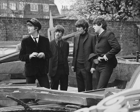 John Lennon, Ringo Starr, George Harrison, Paul McCartney - A Hard Day's Night - Photos