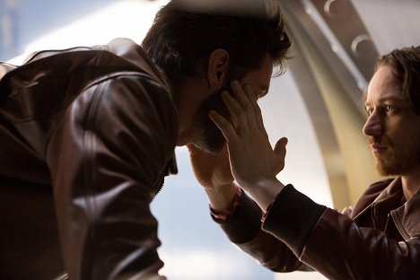 Hugh Jackman, James McAvoy - X-Men: Days of Future Past - Van film