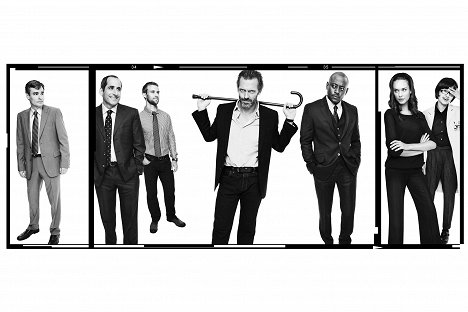 Robert Sean Leonard, Peter Jacobson, Jesse Spencer, Hugh Laurie, Omar Epps, Odette Annable, Charlyne Yi - Doktor House - Season 8 - Promóció fotók