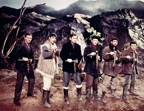 Anthony Quayle, Anthony Quinn, Gregory Peck, David Niven, Stanley Baker, James Darren - The Guns of Navarone - Promo