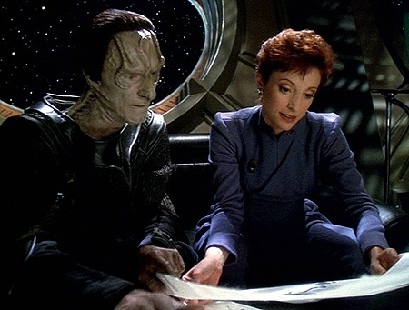Marc Alaimo, Nana Visitor - Star Trek: Deep Space Nine - Sons and Daughters - Photos