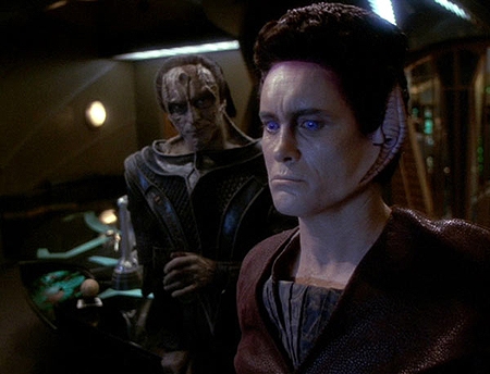 Marc Alaimo, Jeffrey Combs - Star Trek: Deep Space Nine - Uhrauksia - Kuvat elokuvasta