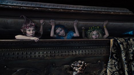 Imelda Staunton, Lesley Manville, Juno Temple - Maleficent - Photos