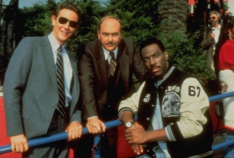 Judge Reinhold, John Ashton, Eddie Murphy - Beverly Hills Cop II - Dreharbeiten