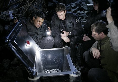 Christopher Judge, Michael Shanks, Claudia Black, Tim Guinee - Stargate: The Ark of Truth - Photos