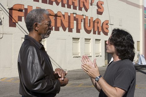 Morgan Freeman, Brad Silberling - Dame 10 Razones - Del rodaje