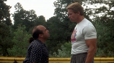 Danny DeVito, Arnold Schwarzenegger - Los gemelos golpean dos veces - De la película