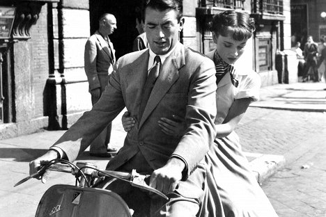 Gregory Peck, Audrey Hepburn - Rzymskie wakacje - Z filmu