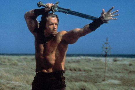 Arnold Schwarzenegger - Barbar Conan - Z filmu