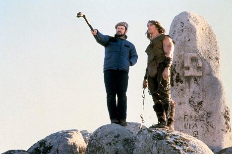 John Milius, Arnold Schwarzenegger - Barbar Conan - Z natáčení