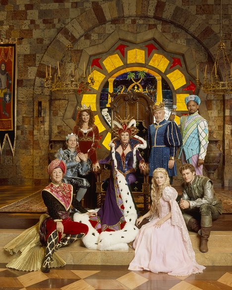 Denis O'Hare, Tracey Ullman, Carol Burnett, Zooey Deschanel, Matthew Morrison, Michael Boatman - Once Upon a Mattress - Werbefoto