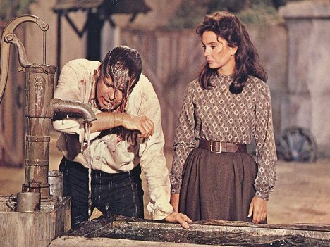 George Peppard, Jean Simmons - Rough Night in Jericho - Van film