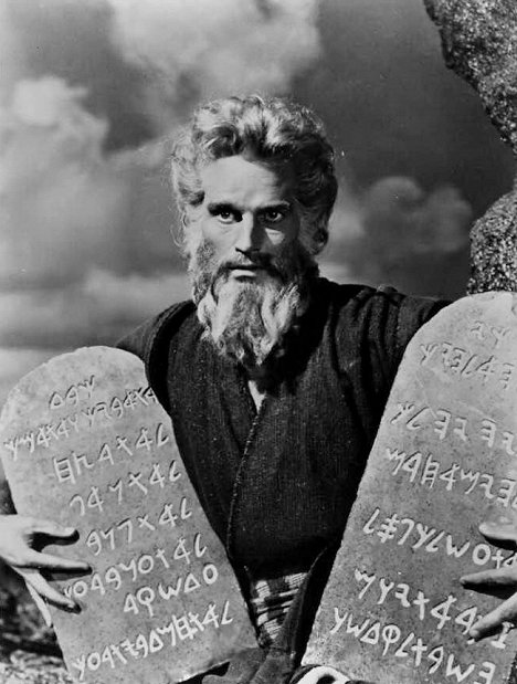 Charlton Heston - The Ten Commandments - Photos