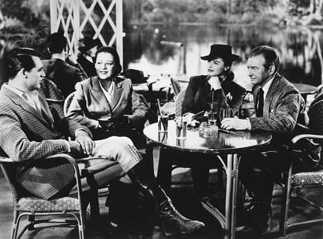 Cary Grant, Ingrid Bergman, Claude Rains - Difamação - Do filme