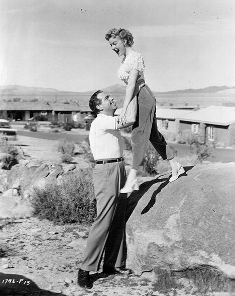 Fred MacMurray, June Haver - Demain est un autre jour - Tournage