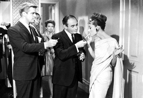 George Peppard, Martin Balsam, Audrey Hepburn - Diamants sur canapé - Film