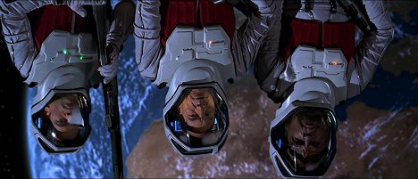 Neal McDonough, Patrick Stewart, Michael Dorn - Star Trek: Primer contacto - De la película