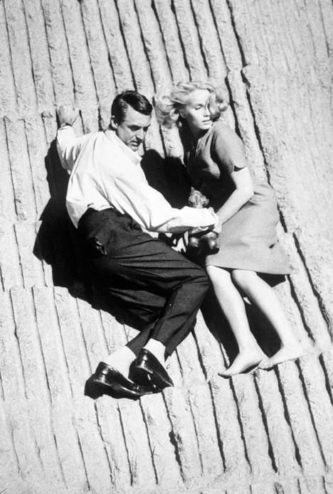 Cary Grant, Eva Marie Saint - Észak-északnyugat - Filmfotók