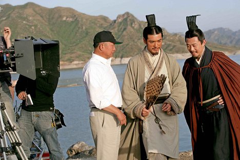 John Woo, Takeshi Kaneshiro, Yong Hou - Chi bi xia: Jue zhan tian xia - Dreharbeiten