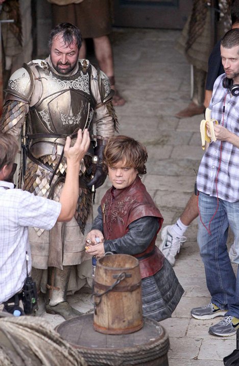 Ian Beattie, Peter Dinklage - Game of Thrones - The North Remembers - Making of