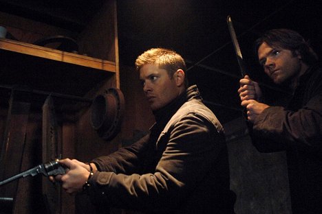 Jensen Ackles, Jared Padalecki - Supernatural - Fresh Blood - Van film