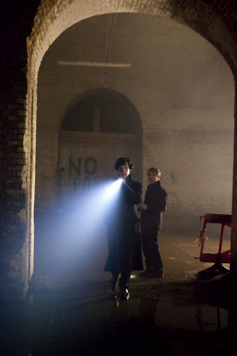 Benedict Cumberbatch, Martin Freeman - Sherlock - Wielka gra - Z filmu
