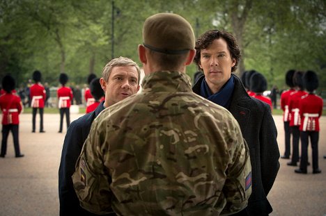 Martin Freeman, Benedict Cumberbatch - Sherlock - The Sign of Three - Photos