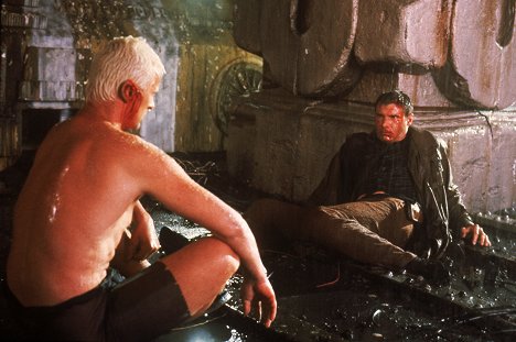 Rutger Hauer, Harrison Ford - Blade Runner - Filmfotos