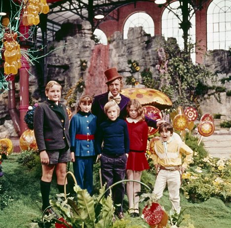 Gene Wilder, Peter Ostrum - Willy Wonka és a csokigyár - Filmfotók