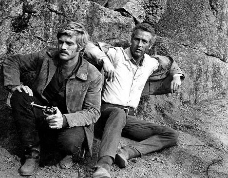 Robert Redford, Paul Newman - Butch Cassidy and the Sundance Kid - Zwei Banditen - Filmfotos