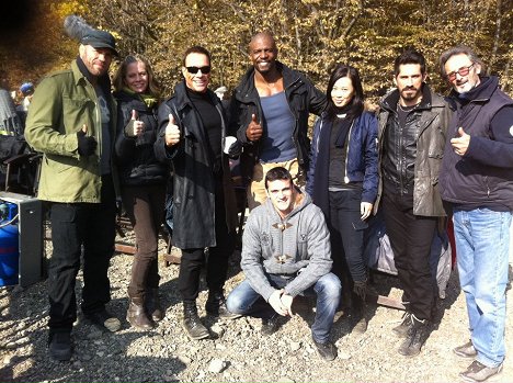 Randy Couture, Jean-Claude Van Damme, Terry Crews, Nan Yu, Scott Adkins - The Expendables 2 - Making of